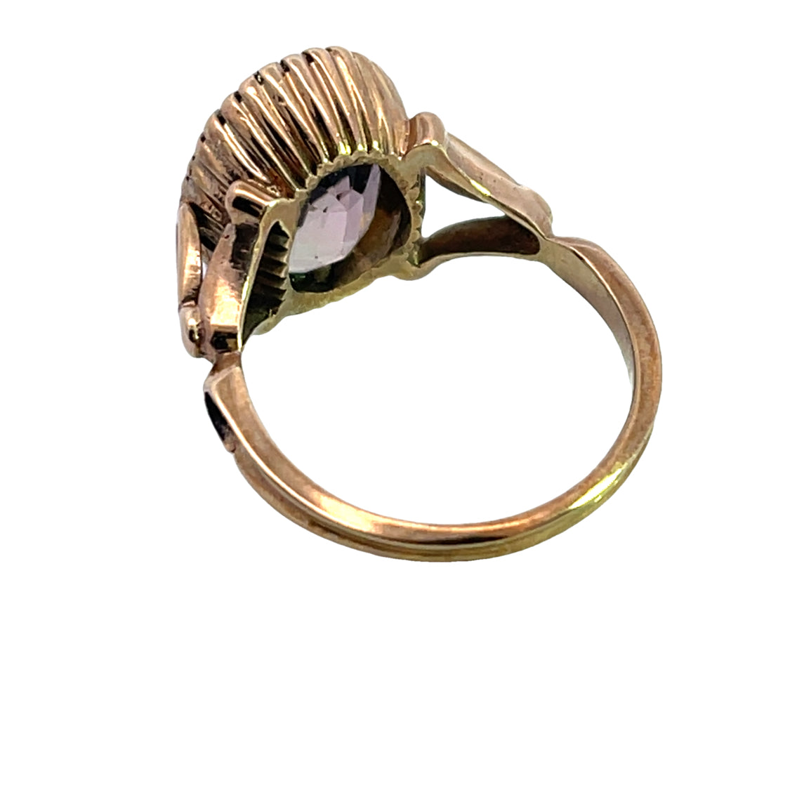 Victorian 9K rose gold, and Andalusite Ring