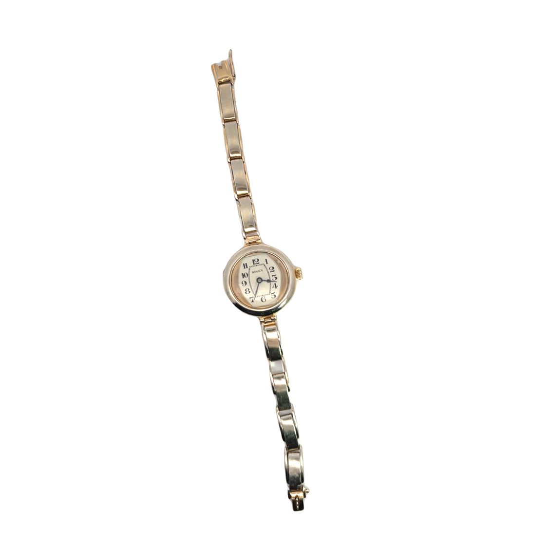 Art Deco tonneau Rolex gold filled watch