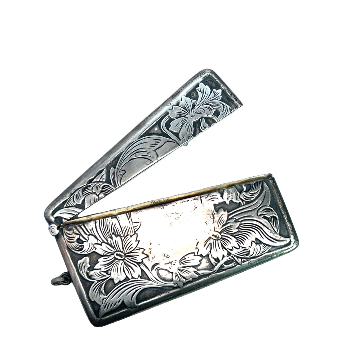 Victorian Sterling Silver Business Card Case
