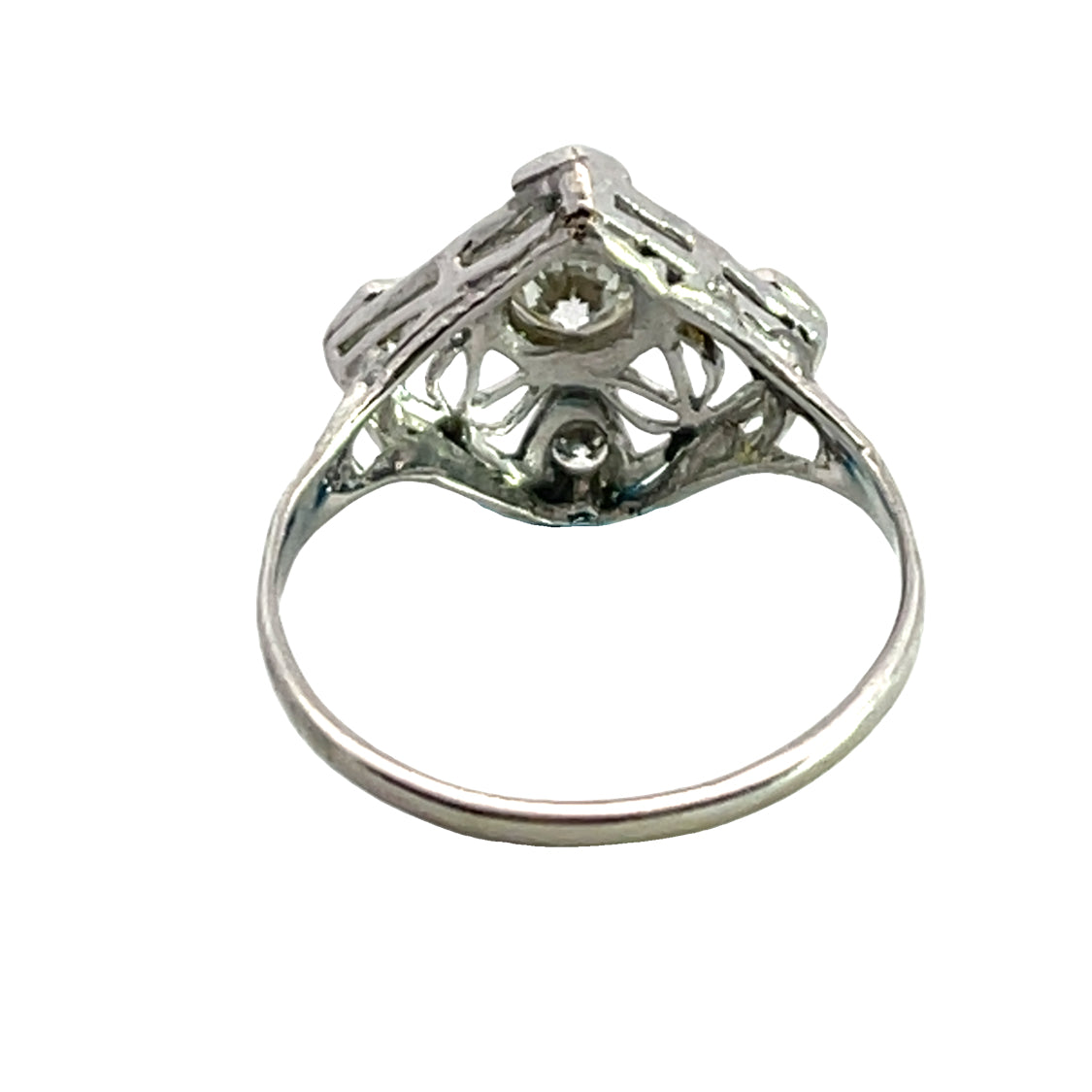 Victorian Platinum and diamond ring