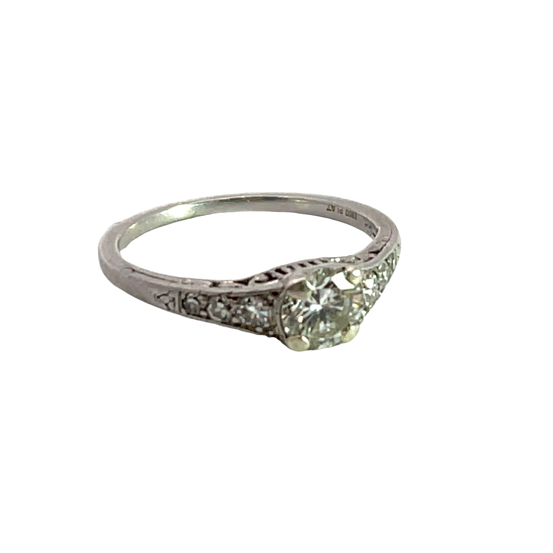 Victorian Platinum diamond ring