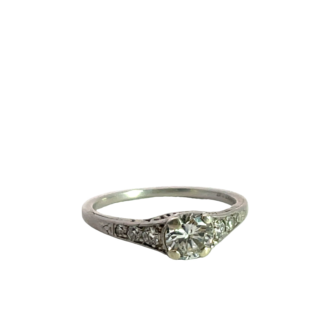 Victorian Platinum diamond ring