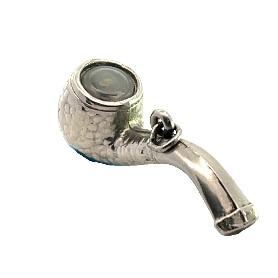 Victorian Sterling Silver and compass pipe pendant