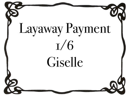 NK LEMANCEAU PARIS COUTURE Layaway 1/6 Giselle