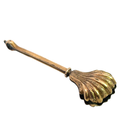 Victorian Brass Snuff Spoon