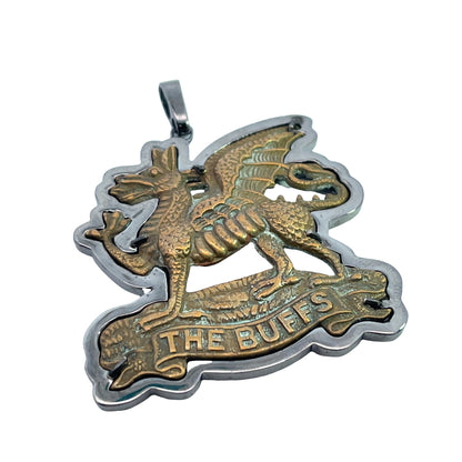 Early Modern and contemporary British Bronze Dragon Pendant