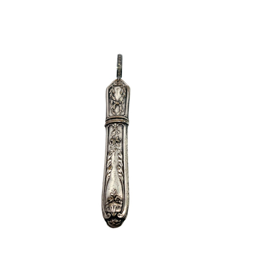 Victorian Sterling Silver Needle Case