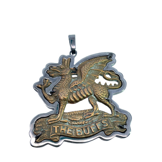 Early Modern and contemporary British Bronze Dragon Pendant