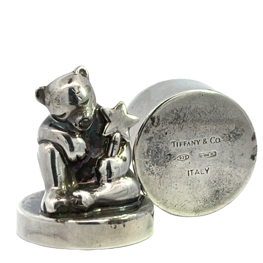 Victorian Sterling Silver Tiffany & Co.  Bear Tooth Fairy Box
