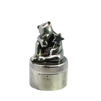 Victorian Sterling Silver Tiffany & Co.  Bear Tooth Fairy Box