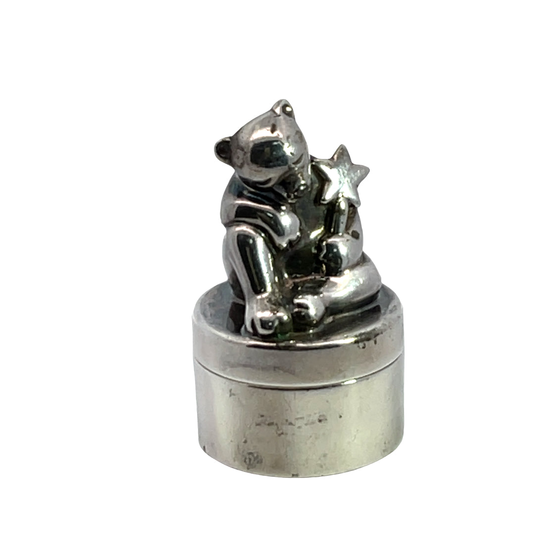 Victorian Sterling Silver Tiffany & Co.  Bear Tooth Fairy Box