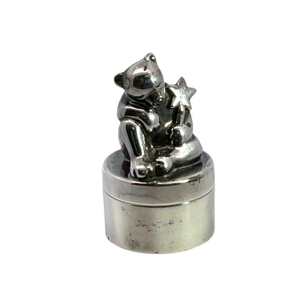 Victorian Sterling Silver Tiffany & Co.  Bear Tooth Fairy Box