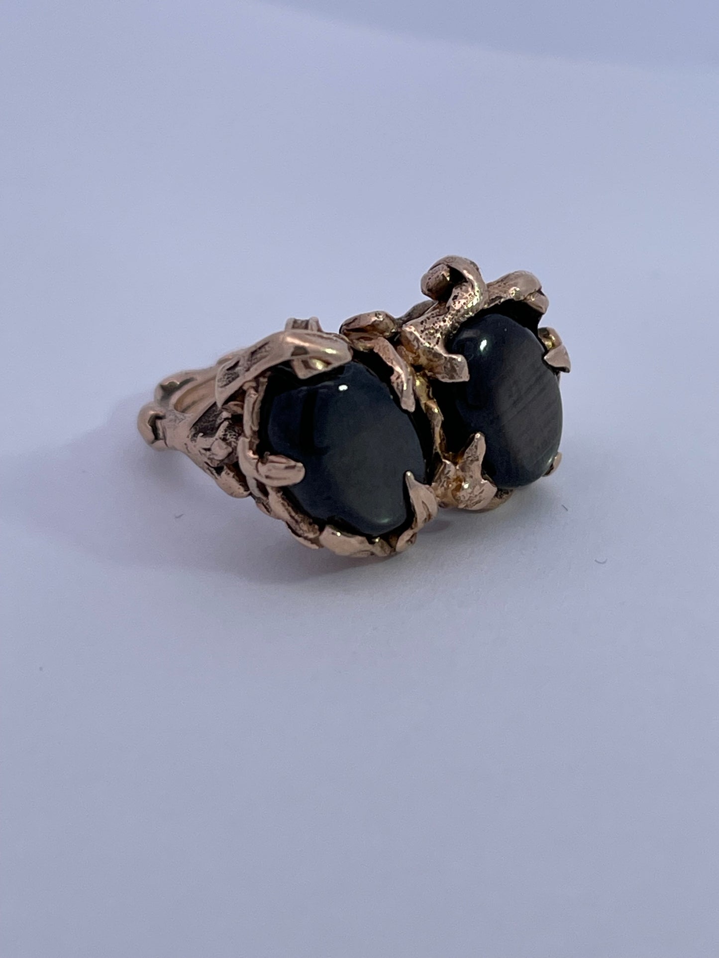 DEPOSIT FOR ALEX - R 14K YG BLK STAR SAPPHIRE