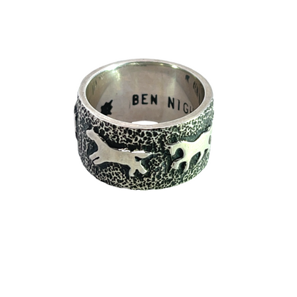 Native American Sterling Silver Ben Nighthorse Campbell ring