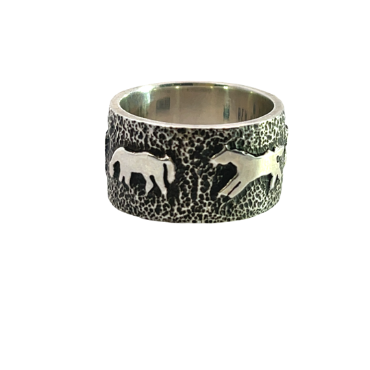 Native American Sterling Silver Ben Nighthorse Campbell ring