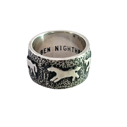 Native American Sterling Silver Ben Nighthorse Campbell ring