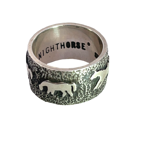 Native American Sterling Silver Ben Nighthorse Campbell ring