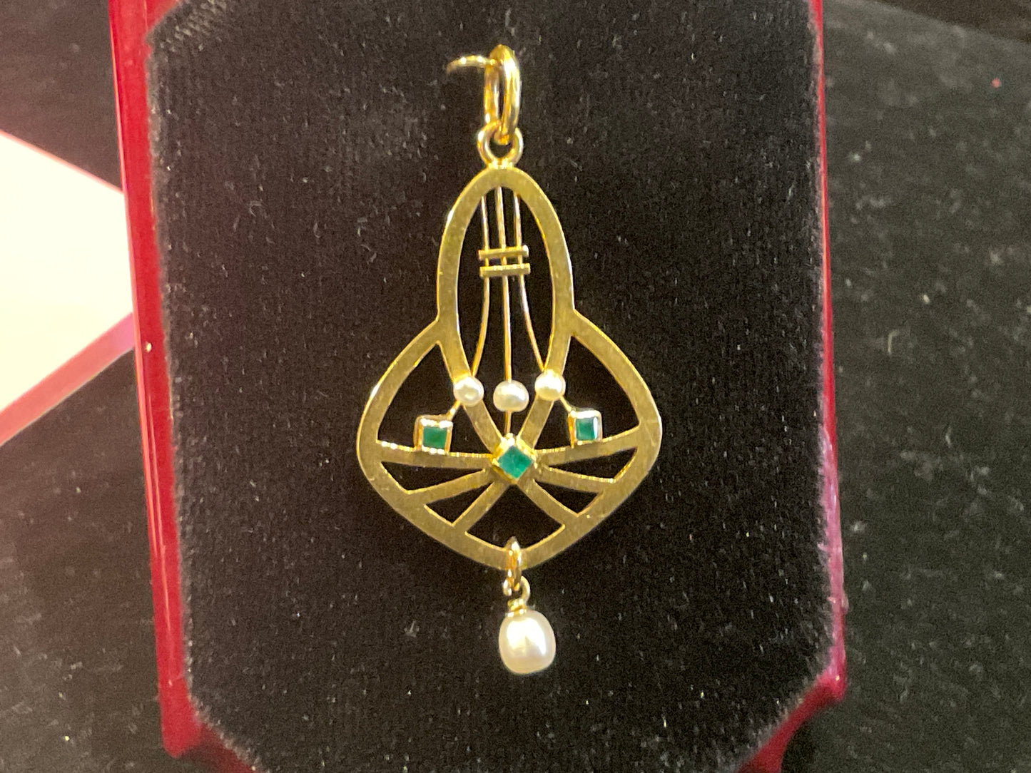 3/4 balance on 18K Lavalier