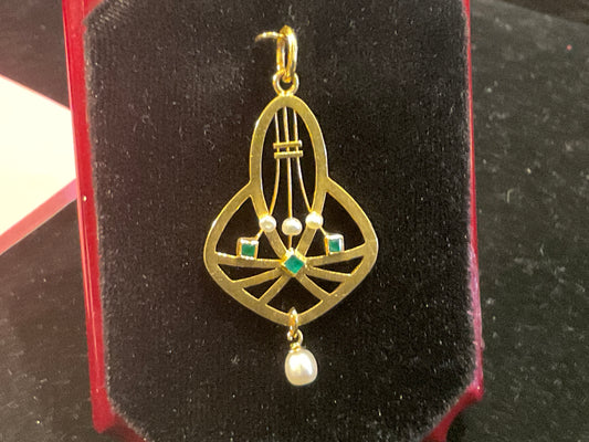 3/4 balance on 18K Lavalier