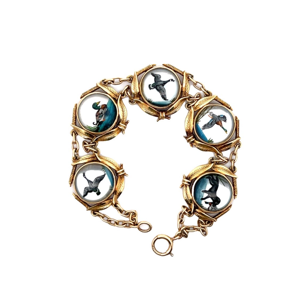 Buy Cute Duck Gold Bracelet At Best Price | Karuri Jewellers